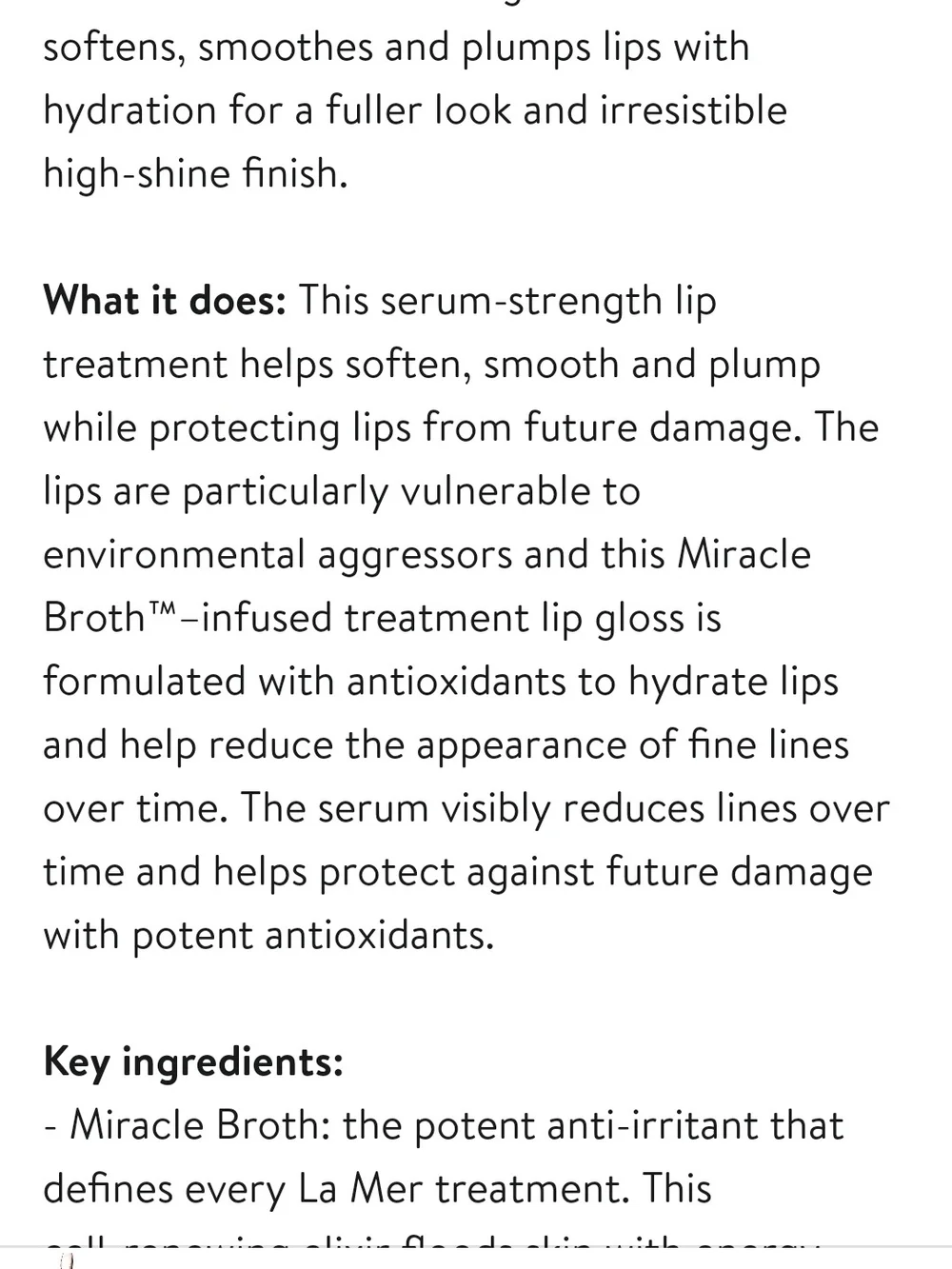La Mer The Lip Volumizer - Sheer